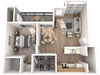 Willow Floor Plan Willow Floor Plan | Village Oaks